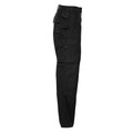 Black - Side - Russell Mens Heavy Duty Work Trousers