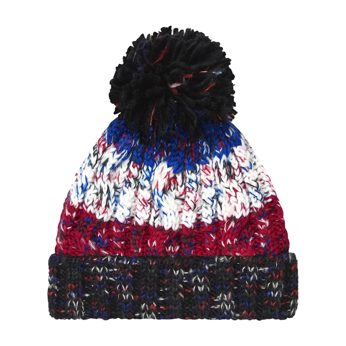 Black Jacks - Back - Beechfield Unisex Adult Corkscrew Beanie