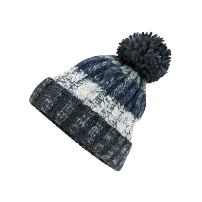Artic Orange - Side - Beechfield Unisex Adult Corkscrew Beanie