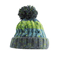 Electric Grey - Front - Beechfield Unisex Adult Corkscrew Beanie