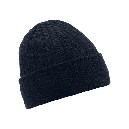 French Navy - Front - Beechfield Unisex Adult Thinsulate Beanie
