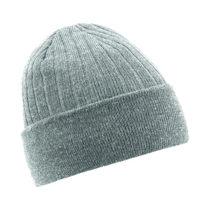 Heather - Front - Beechfield Unisex Adult Thinsulate Beanie