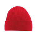 Classic Red - Front - Beechfield Unisex Adult Thinsulate Beanie