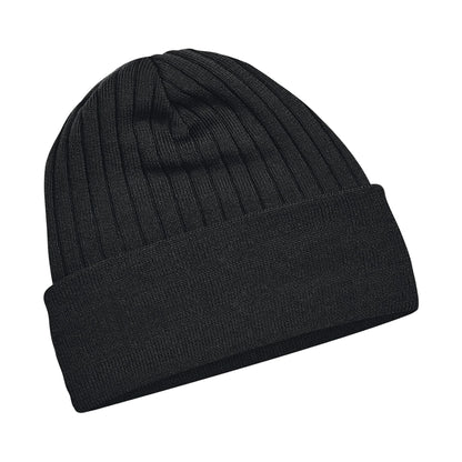Black - Front - Beechfield Unisex Adult Thinsulate Beanie