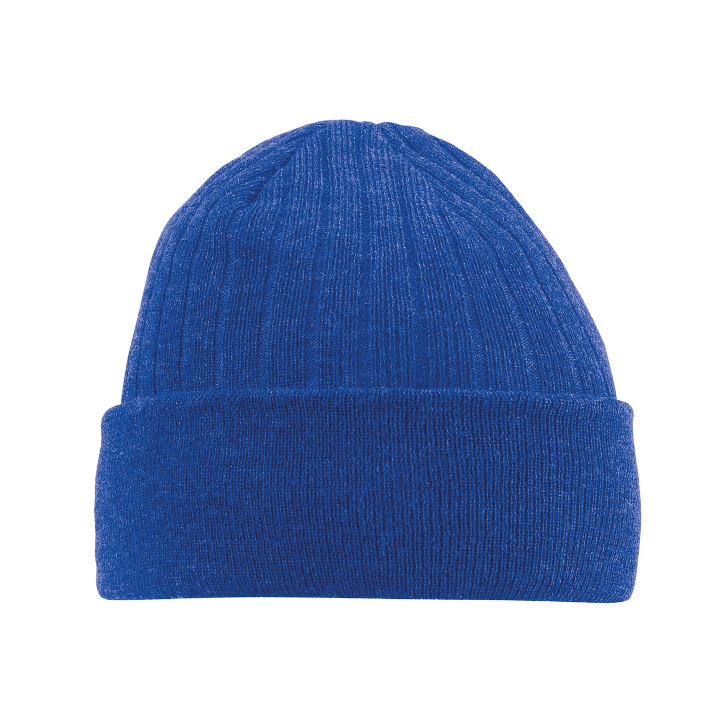 Bright Royal Blue - Front - Beechfield Unisex Adult Thinsulate Beanie