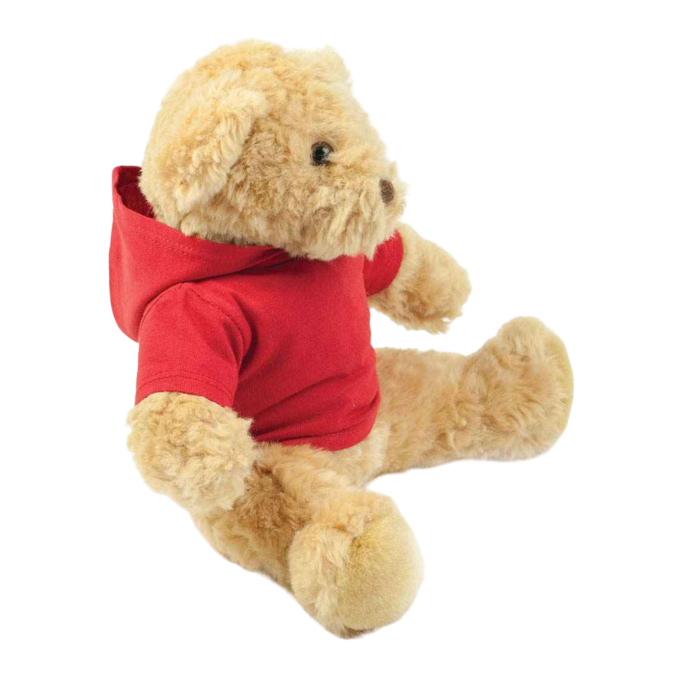 Red - Back - Mumbles Hooded Teddy T-shirt