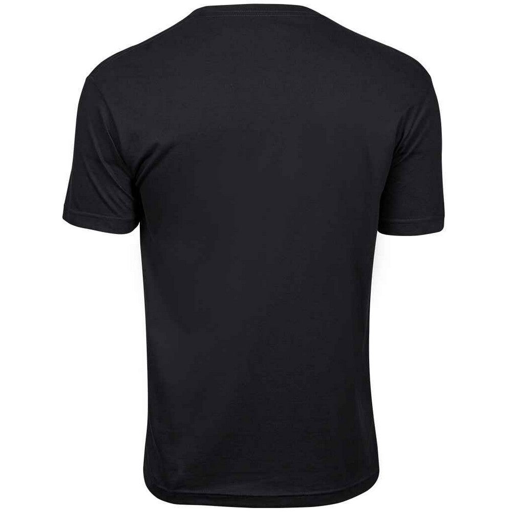 Black - Back - Tee Jays Mens Fashion Soft Touch T-Shirt