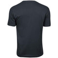 Dark Grey - Back - Tee Jays Mens Fashion Soft Touch T-Shirt