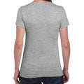 Sports Grey - Back - Gildan Womens-Ladies Heavy Cotton T-Shirt