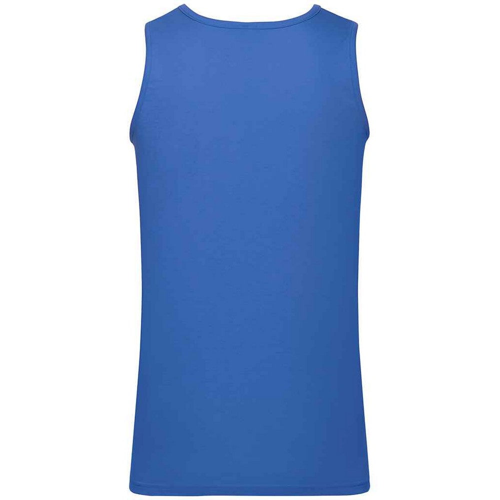 Royal Blue - Back - Fruit of the Loom Mens Athletic Vest Top