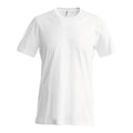 White - Front - Kariban Mens Crew Neck T-Shirt