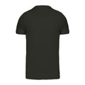 Black - Back - Kariban Mens Crew Neck T-Shirt