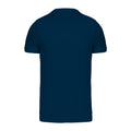 Navy - Back - Kariban Mens Crew Neck T-Shirt