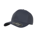 Navy - Front - Flexfit Unisex Adult Delta Baseball Cap