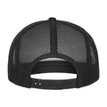 Black-White - Back - Flexfit Unisex Adult Contrast Trucker Cap