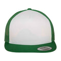 Kelly Green - Front - Flexfit Unisex Adult Contrast Trucker Cap