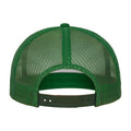 Kelly Green - Back - Flexfit Unisex Adult Contrast Trucker Cap