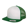 Kelly Green - Side - Flexfit Unisex Adult Contrast Trucker Cap