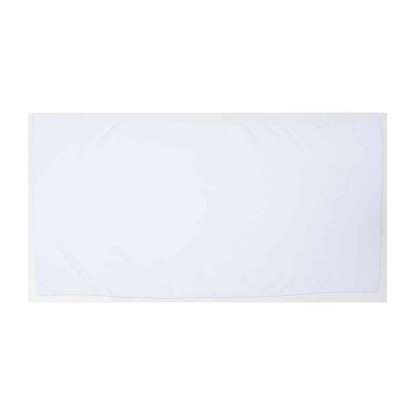 White - Front - Towel City Microfibre Bath Towel