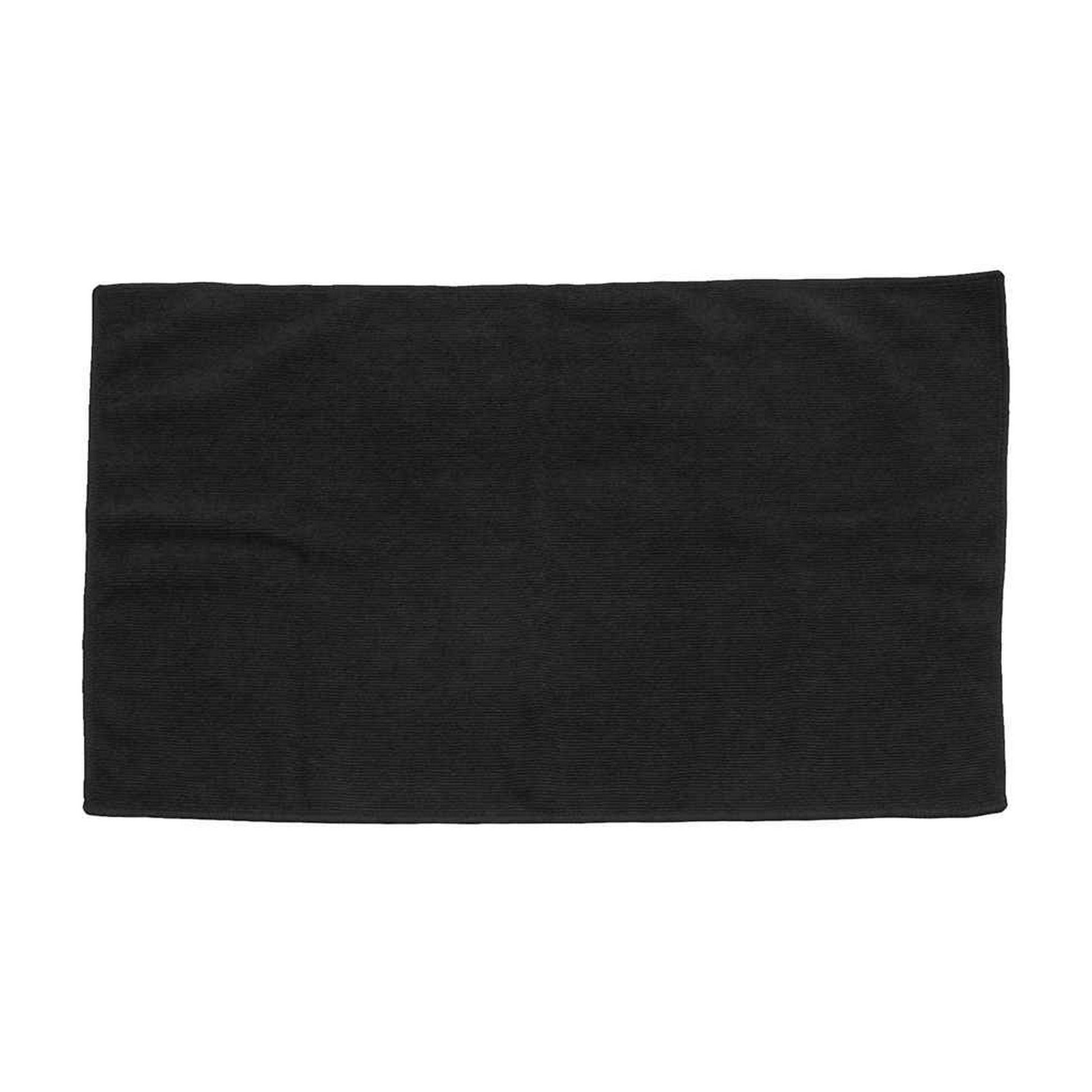 Black - Front - Towel City Microfibre Bath Towel