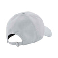 Light Grey - Back - Beechfield Unisex Adult 6 Panel Faux Suede Cap