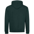 Forest Green-Gold - Back - Awdis Womens-Ladies Varsity Hoodie
