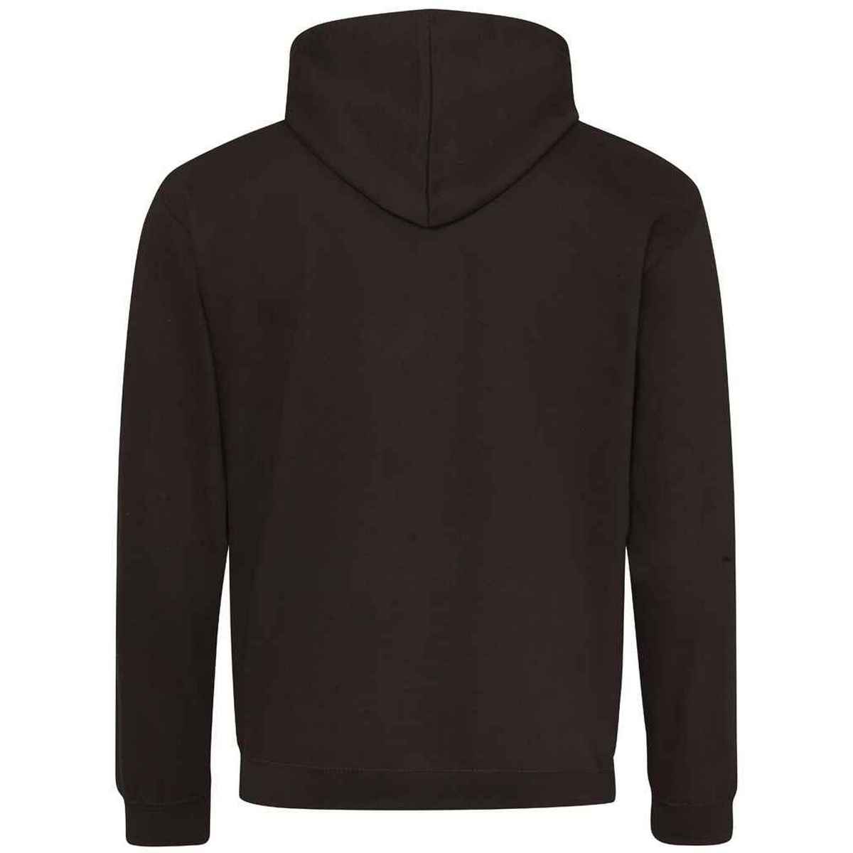 Jet Black-Sun Yellow - Back - Awdis Womens-Ladies Varsity Hoodie