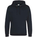 New French Navy - Front - Awdis Womens-Ladies Epic Hoodie