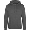 Charcoal - Front - Awdis Womens-Ladies Epic Hoodie