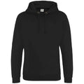 Jet Black - Front - Awdis Womens-Ladies Epic Hoodie