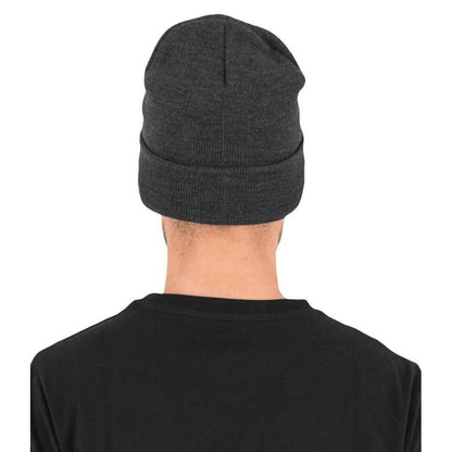 Charcoal - Back - Flexfit Unisex Adult Heavyweight Beanie