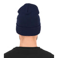 Navy - Back - Flexfit Unisex Adult Heavyweight Beanie