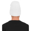 White - Back - Flexfit Unisex Adult Heavyweight Beanie