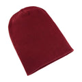 Maroon - Back - Flexfit Unisex Adult Heavyweight Beanie