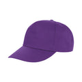 Purple - Front - Result Headwear Unisex Adult Houston Cap