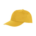 Yellow - Front - Result Headwear Unisex Adult Houston Cap
