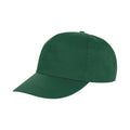 Bottle Green - Front - Result Headwear Unisex Adult Houston Cap