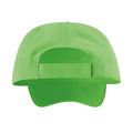 Lime - Back - Result Headwear Unisex Adult Houston Cap