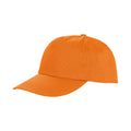 Orange - Front - Result Headwear Unisex Adult Houston Cap