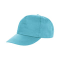 Aqua - Front - Result Headwear Unisex Adult Houston Cap