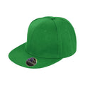 Emerald - Front - Result Headwear Unisex Adult Original Bronx Snapback Cap