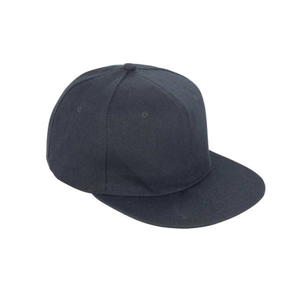 Black - Back - Result Headwear Unisex Adult Original Bronx Snapback Cap