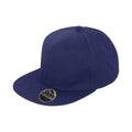 Navy - Front - Result Headwear Unisex Adult Original Bronx Snapback Cap