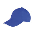 Royal Blue - Front - Result Headwear Unisex Adult Memphis Brushed Cotton Cap