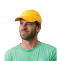 Yellow - Back - Result Headwear Unisex Adult Memphis Brushed Cotton Cap