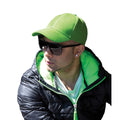 Emerald - Back - Result Headwear Unisex Adult Memphis Brushed Cotton Cap