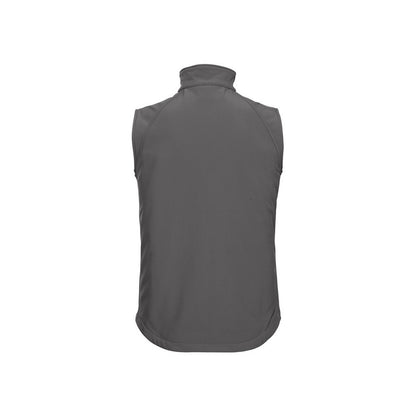 Titanium - Back - Russell Mens Softshell Gilet