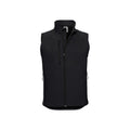 Black - Front - Russell Mens Softshell Gilet