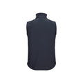 French Navy - Back - Russell Mens Softshell Gilet
