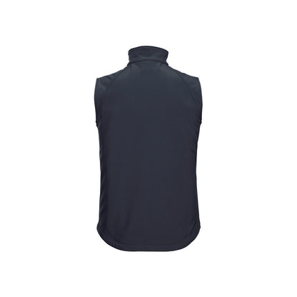 French Navy - Back - Russell Mens Softshell Gilet